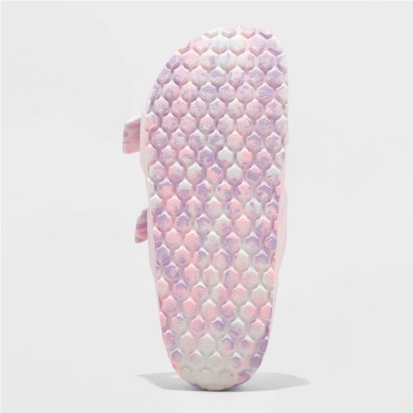 Cat & Jack Kids' Pink and Purple Sandals - Picture 4 of 5